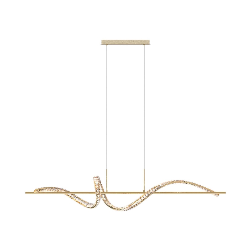 Zuma Line - LED dimbare kristallen hanglamp aan kabel LED/24,5W/230V 2700-6000K + afstandsbediening