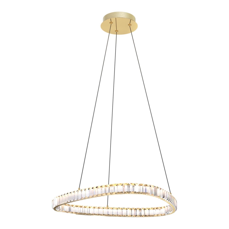 Zuma Line - LED dimbare kristallen hanglamp aan kabel LED/25W/230V 2700-6000K + afstandsbediening