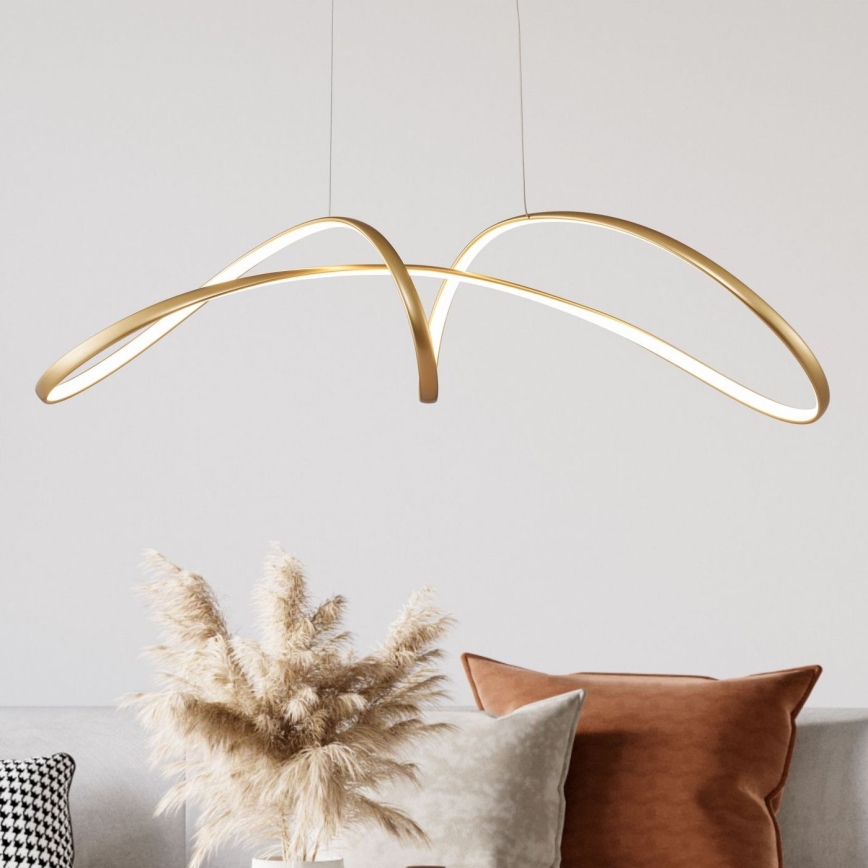 Zuma Line - LED Hanglamp aan een koord LED/50W/230V 3000/4000/6000K goud