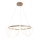 Zuma Line - LED Hanglamp aan een koord LED/58W/230V 3000/4000/6000K goud