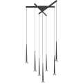 Zuma Line - LED-hanglamp aan kabel, 7xLED, 6W, 230V, zwart