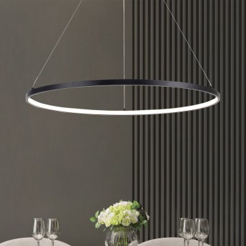 Zuma Line - LED-hanglamp aan kabel LED/36W/230V 3000/4000/6000K Ø 80 cm zwart