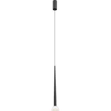 Zuma Line - LED-hanglamp aan staalkabel LED/5W/230V zwart