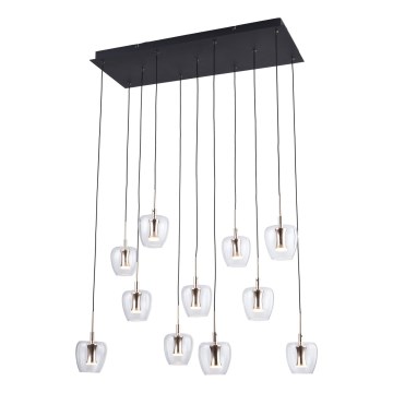 Zuma Line - LED hanglamp met kabel 11xLED/3W/230V zwart