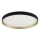 Zuma Line - LED RGBW Dimbare badkamer plafondlamp LED/32W/230V + LED/8W 3000-6000K IP44 zwart/goud + afstandsbediening