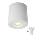Zuma Line - LED RGBW dimbare badkamerspot 1xGU10/6W/230V IP44 wit + afstandsbediening