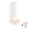Zuma Line - LED RGBW dimbare spot 1xGU10/4,8W/230V, wit + afstandsbediening