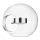 Zuma Line - LED wand verlichting LED/5W/230V glanzend chroom