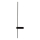 Zuma Line - LED-wandlamp LED/12W/230V 3000/4000/6000K 90 cm zwart