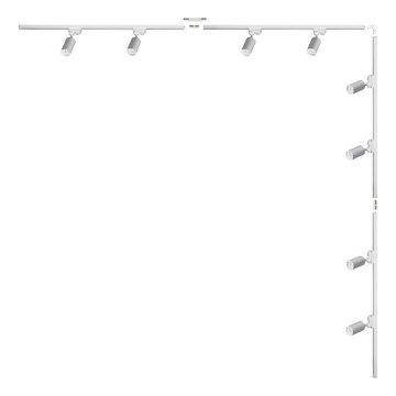 Zuma Line - Luminaire à spots sur rail 8xGU10/35W/230V blanc