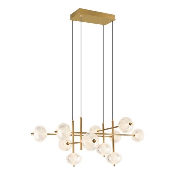 Zuma Line - Lustre LED sur câble LED/63W/230V doré