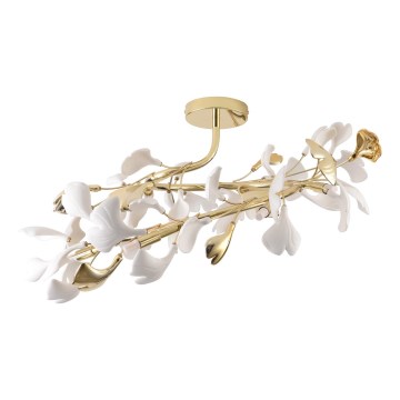 Zuma Line - Lustre plafonnier monté en surface 6xG9/42W/230V Ø 70 cm doré