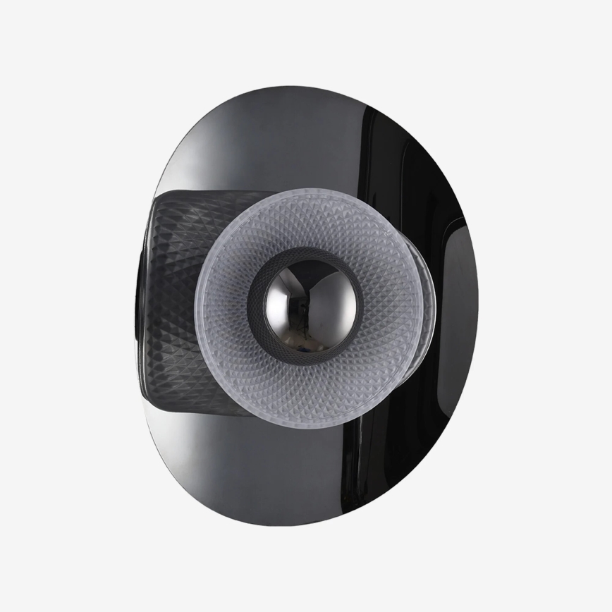 Zuma Line - Applique murale LED/8W/230V noir/noir fumé