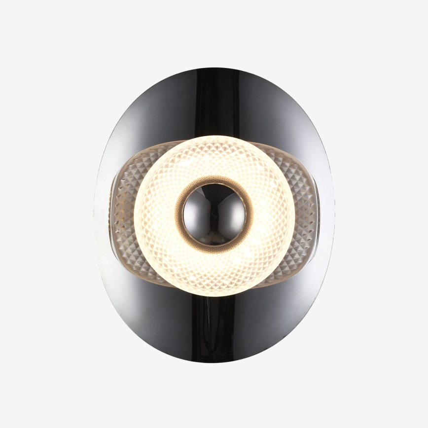 Zuma Line - Applique murale LED/8W/230V noir/noir fumé