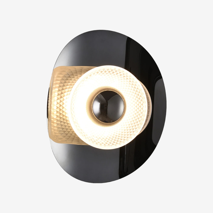 Zuma Line - LED-wandlamp LED/8W/230V zwart/rookzwart