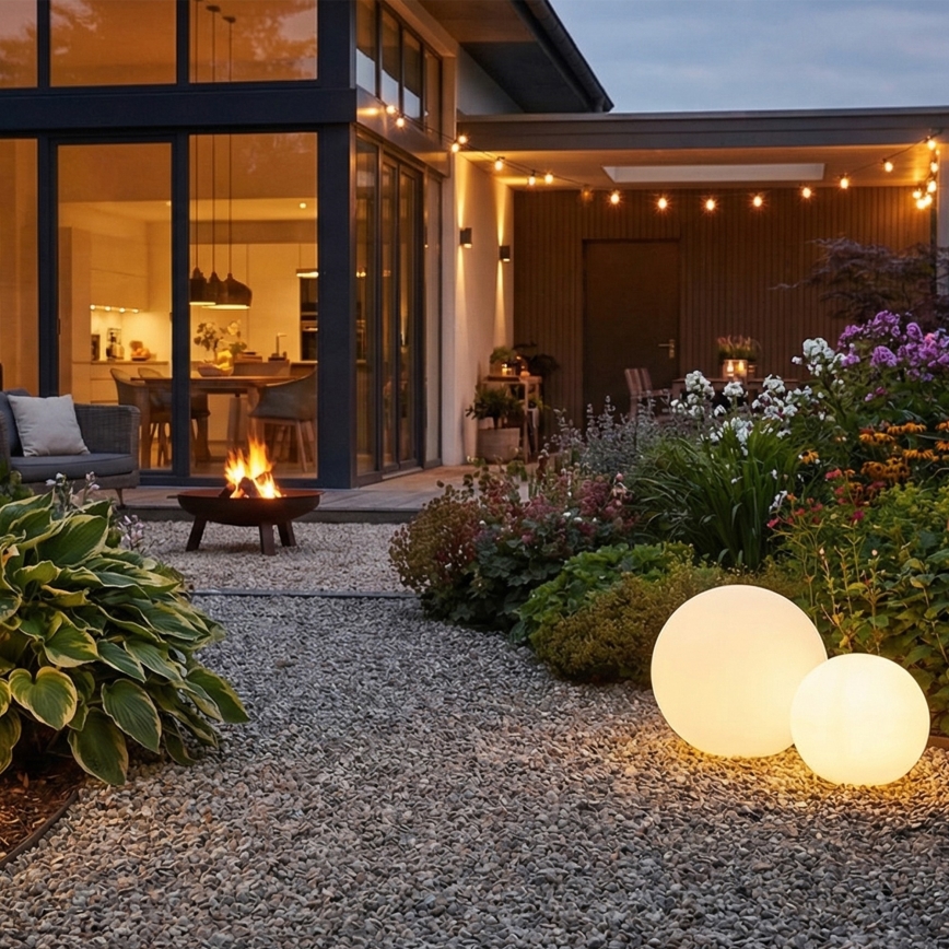 Zuma Line - Luminaire d'extérieur 1xE27/10W/230V Ø 20 cm IP44