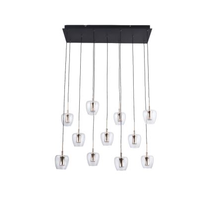 Zuma Line - Suspension LED sur câble 11xLED/3W/230V noire