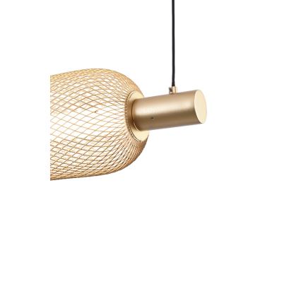 Zuma Line - LED dimbare hanglamp aan kabel LED/27W/230V 3000-5700K goudkleurig + afstandsbediening