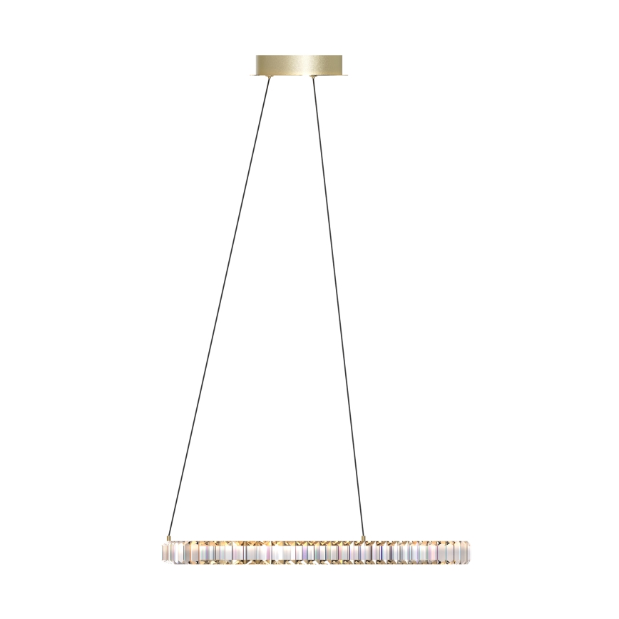 Zuma Line - LED dimbare kristallen hanglamp aan kabel LED/25W/230V 2700-6000K + afstandsbediening