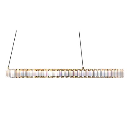 Zuma Line - LED dimbare kristallen hanglamp aan kabel LED/25W/230V 2700-6000K + afstandsbediening
