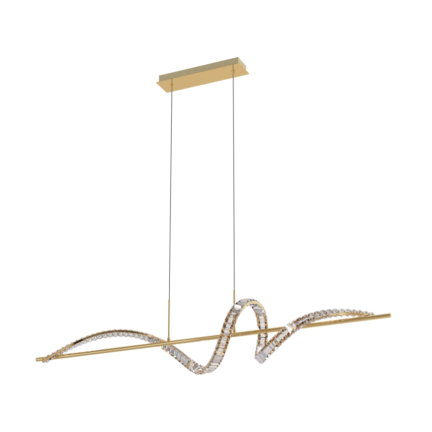 Zuma Line - LED dimbare kristallen hanglamp aan kabel LED/24,5W/230V 2700-6000K + afstandsbediening