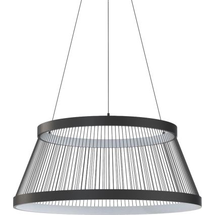 Zuma Line - Dimbare LED hanglamp aan een koord LED/53W/230V 2700-6000K zwart + afstandsbediening
