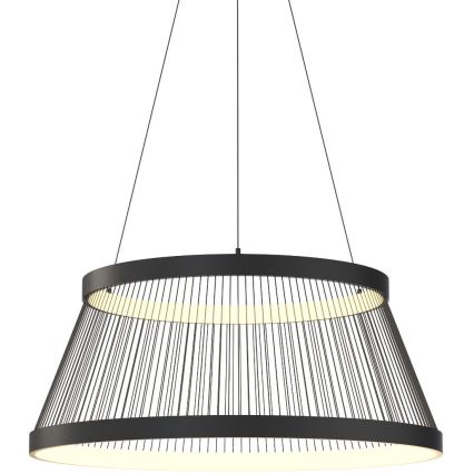 Zuma Line - Dimbare LED hanglamp aan een koord LED/53W/230V 2700-6000K zwart + afstandsbediening