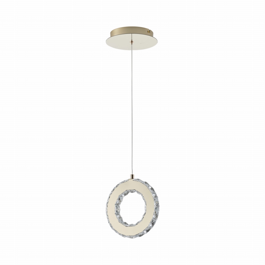 Zuma Line - Dimbare LED-hanglamp aan kabel LED/10W/230V goud
