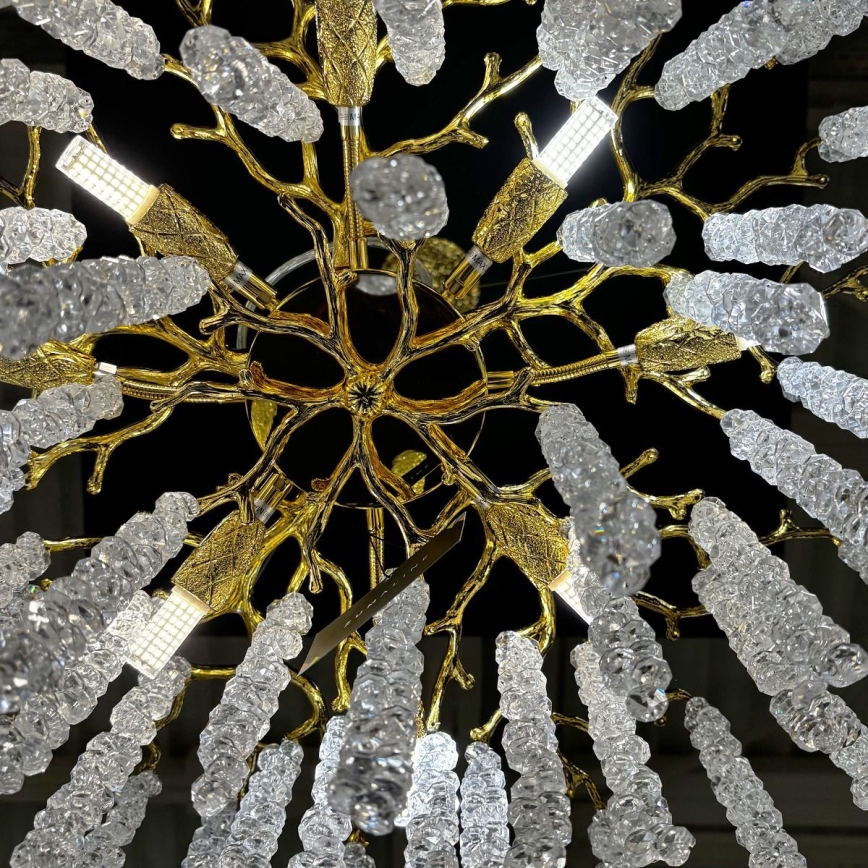 Zuma Line - Hanglamp aan een koord 8xG9/3,5W/230V goud
