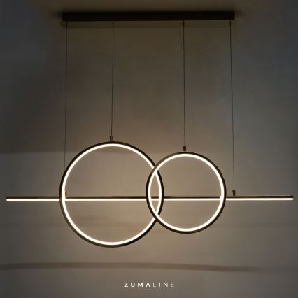 Zuma Line - Suspension filaire à intensité variable LED/34W/230V doré