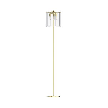 Zuma Line - Staande Lamp 3xE14/40W/230V goud
