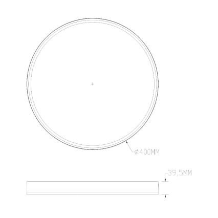 Zuma Line - LED RGBW Dimbare badkamer plafondlamp LED/32W/230V + LED/8W 3000-6000K IP44 zwart/goud + afstandsbediening