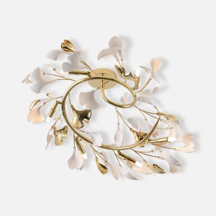 Zuma Line - Lustre plafonnier monté en surface 6xG9/42W/230V Ø 70 cm doré