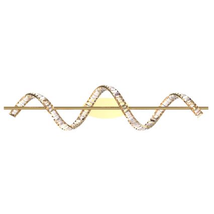 Zuma Line - LED dimbare kristallen hanglamp aan stang LED/24,5W/230V 2700-6000K + afstandsbediening