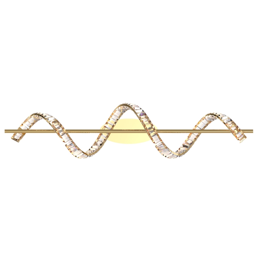 Zuma Line - LED dimbare kristallen hanglamp aan stang LED/24,5W/230V 2700-6000K + afstandsbediening