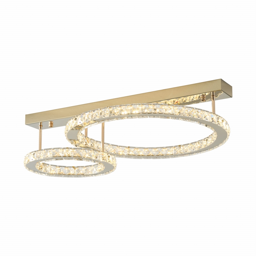 Zuma Line - Dimbare LED-plafondlamp LED/36W/230V goudkleurig