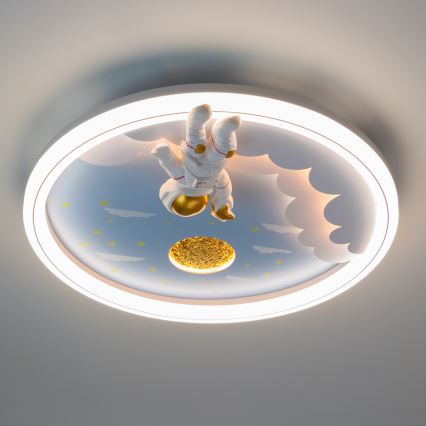 Zuma Line - LED Dimbaar dětské Plafondlamp LED/42W/230V 3000/5700K astronaut