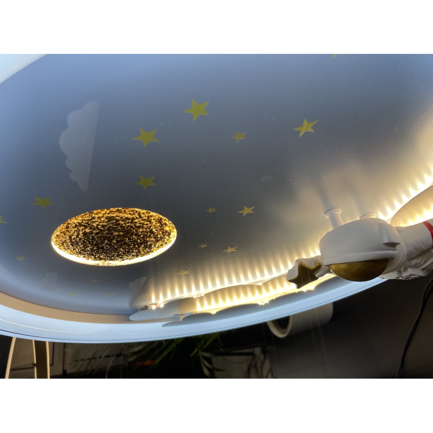 Zuma Line - LED Dimbaar dětské Plafondlamp LED/42W/230V 3000/5700K astronaut