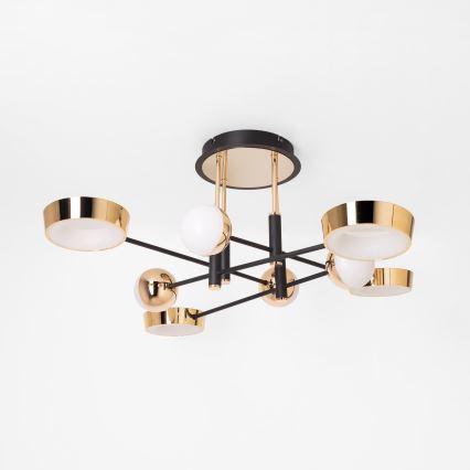 Zuma Line - Plafonnier LED dimmable à montage en surface LED/60W/230V doré/noir