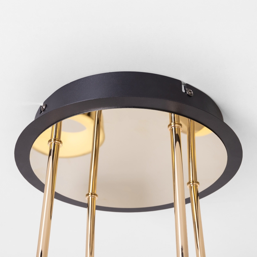 Zuma Line - Plafonnier LED dimmable à montage en surface LED/60W/230V doré/noir