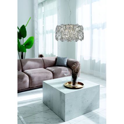 Zuma Line - Hanglamp aan een koord 5xG9/33W/230V glanzend chroom