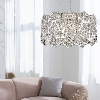 Zuma Line - Hanglamp aan een koord 5xG9/33W/230V glanzend chroom