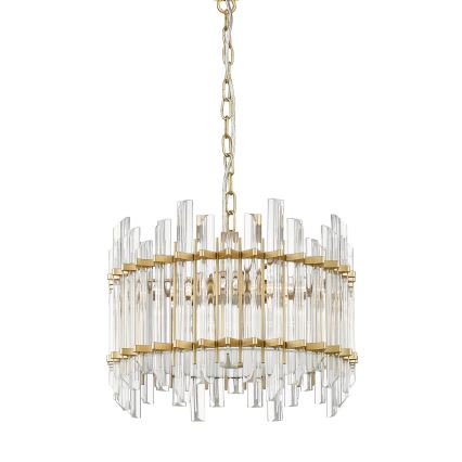 Zuma Line - Hanglamp aan een ketting 6xG9/42W/230V goud
