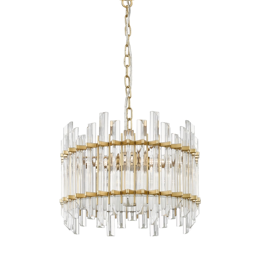Zuma Line - Hanglamp aan een ketting 6xG9/42W/230V goud