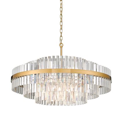 Zuma Line - Hanglamp aan een ketting 16xG9/28W/230V diameter 80 cm goud