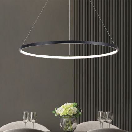 Zuma Line - LED Hanglamp aan een koord LED/40W/230V 3000/4000/6000K diameter 90 cm zwart