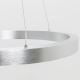 Zuma Line - LED Hanglamp aan een koord LED/40W/230V 50 cm zilver