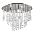 Zuma Line - Plafondlamp 4xG9/25W/230V Ø 35 cm glanzend chroom/helder