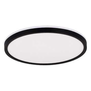 Zuma Line - Plafonier RGBW à intensité variable LED/32W/230V + LED/8W 3000-6000K noir + télécommande