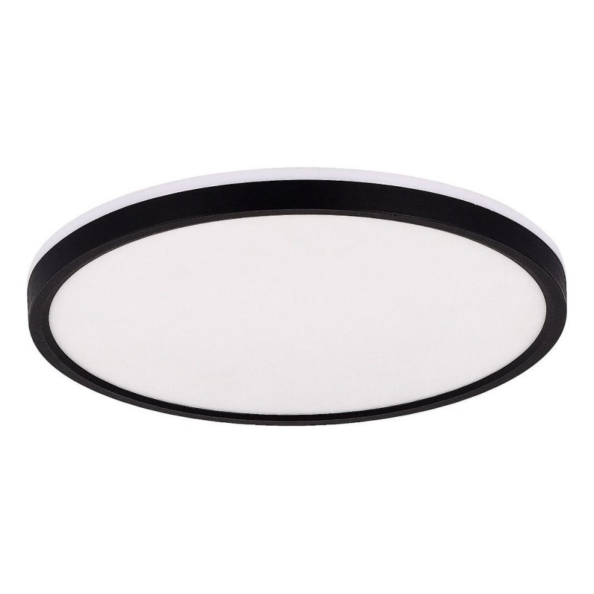 Zuma Line - Plafonier RGBW à intensité variable LED/32W/230V + LED/8W 3000-6000K noir + télécommande